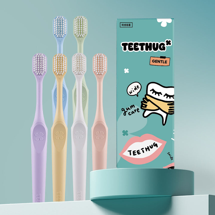 티스허그 젠틀 칫솔 6개입