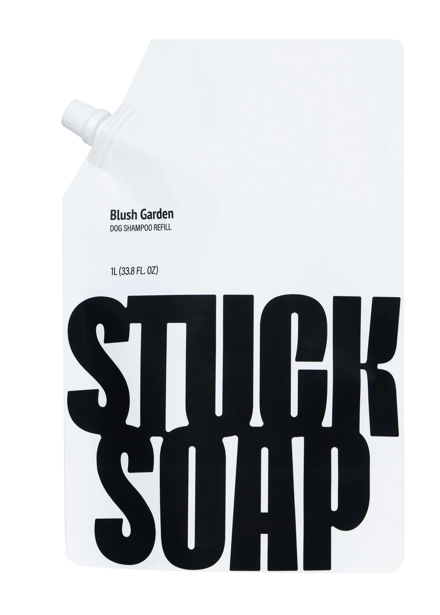 STUCK SOAP Blush Garden Dog Shampoo Refill - 1000 ml