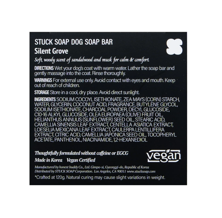 STUCK SOAP Silent Grove pH-Balanced Solid Soap - 110 g