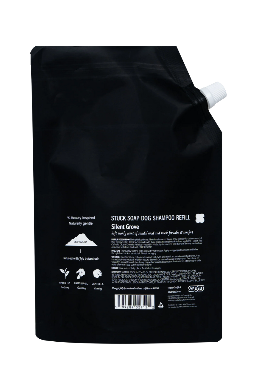STUCK SOAP Silent Grove Dog Shampoo Refill - 1000 ml