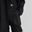 PAPERMOON / five button down tailored suit vest / NEW / black