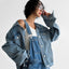 PAPERMOON / classic blue jeans denim overalls / NEW