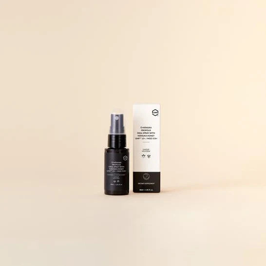 Ō MĀNUKA Mānuka Honey Propolis Spray | UMF 15+ / MGO 514+ (30ml)