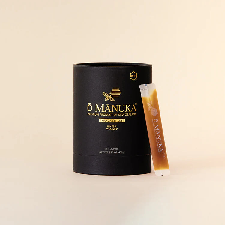 Ō MĀNUKA Premium Honey Sticks | UMF 15+ / MGO 514+ (450g)