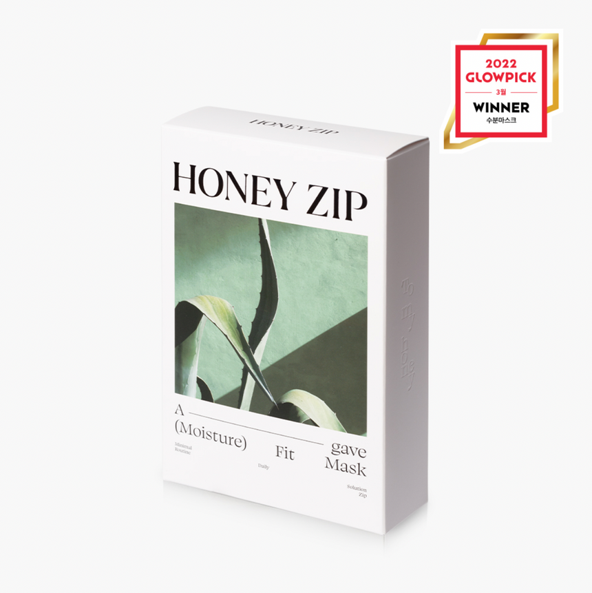 Honey Zip Agave Moisture Fit Mask(10pcs) 허니집 아가베 수분 밀착 마스크팩 (10매)
